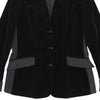 Roccobarocco Blazer - Medium Black Cotton Blend