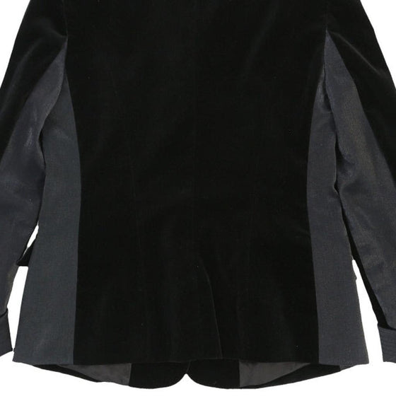 Roccobarocco Blazer - Medium Black Cotton Blend