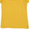 Vintage yellow Napapijri Polo Shirt - mens large