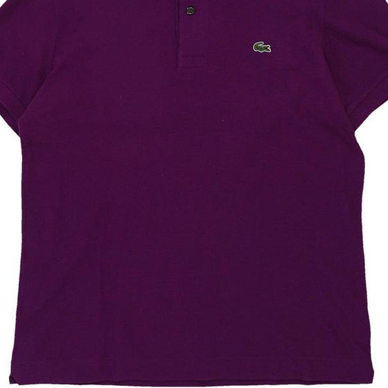 Vintage purple Lacoste Polo Shirt - mens small