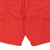 Vintage red Napapijri Cargo Shorts - mens 36" waist