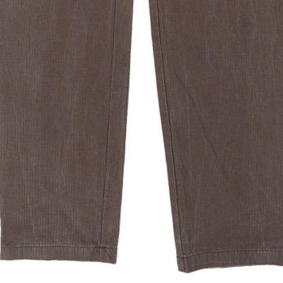 Vintage brown Armani Trousers - mens 36" waist