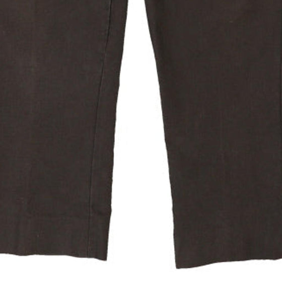 Gucci Trousers - 30W UK 10 Brown Cotton Blend