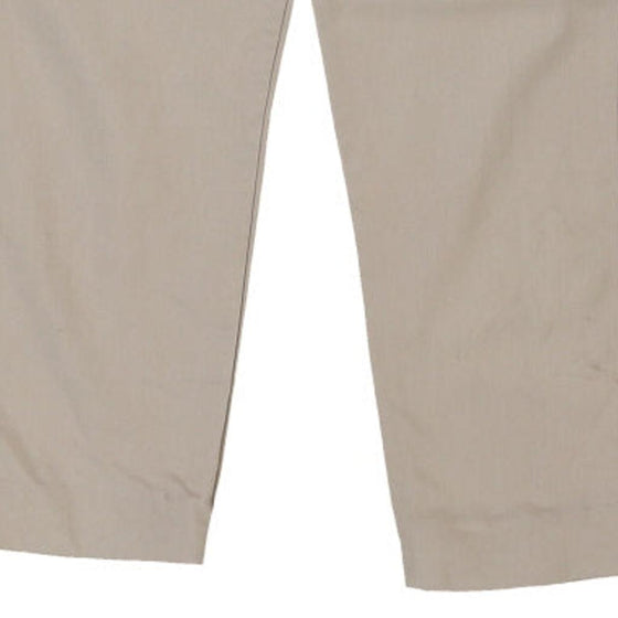 Age 10-11 Armani Jeans Trousers - 26W 25L Beige Cotton