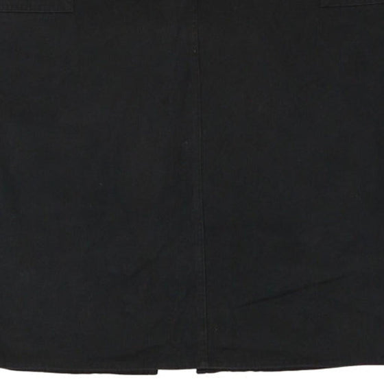 Armani Skirt - 30W UK 10 Black Cotton