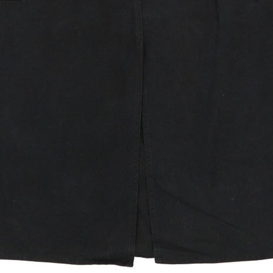 Armani Skirt - 30W UK 10 Black Cotton