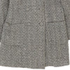 Dolce & Gabbana Trench Coat - Large Grey Wool Blend