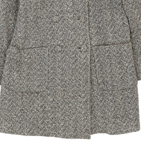 Dolce & Gabbana Trench Coat - Large Grey Wool Blend