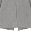 Prada Trench Coat - Large Grey Wool Blend