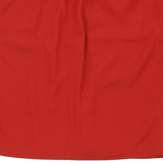 Kenzo Skirt - 29W UK 10 Red Viscose Blend