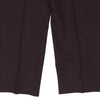 Vintage burgundy Versus By Versace Trousers - mens 39" waist