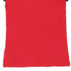 Age 14 Moncler Polo Shirt - Medium Red Cotton