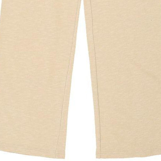 Armani Jeans Joggers - Large Beige Cotton