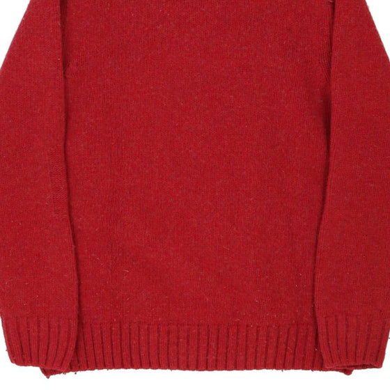 Vintage red Fred Perry 1/4 Zip - mens large