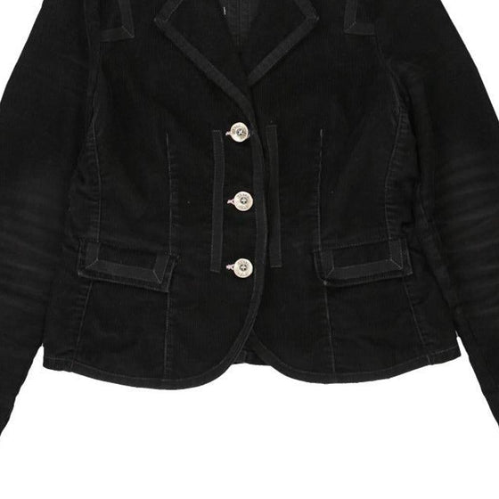 Armani Jeans Blazer - Medium Black Cotton