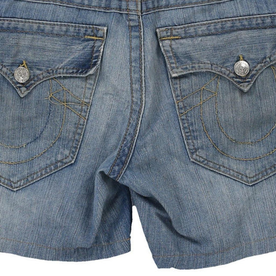 Vintage light wash True Religion Denim Shorts - mens 34" waist