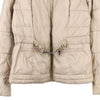 Vintage beige Bootleg Guess Puffer - womens x-large