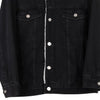 Vintage black Alcott Denim Jacket - mens small