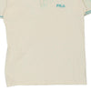 Vintage cream Fila Polo Shirt - mens medium