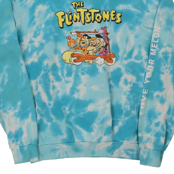 Vintage blue The Flintstones Fruity Pebbles Sweatshirt - mens xx-large