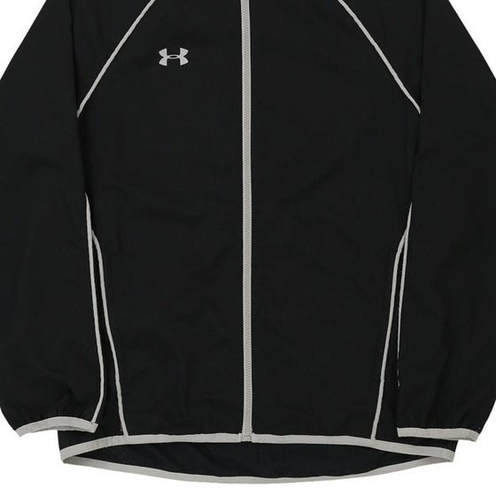 Vintage black Under Armour Track Jacket - mens medium