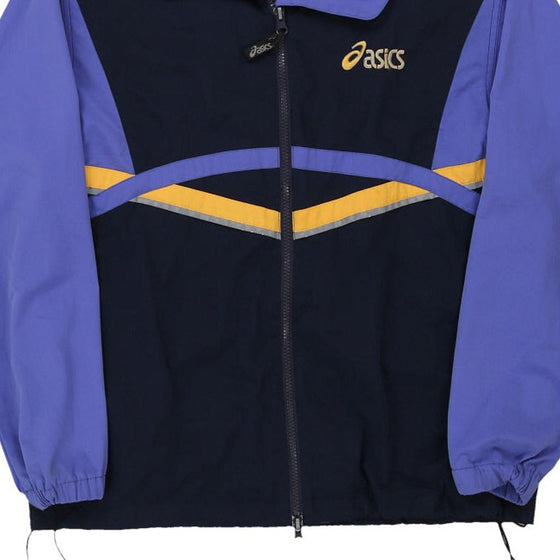 Vintage block colour Asics Track Jacket - mens small