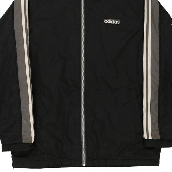 Vintage black Adidas Coat - mens xx-large