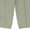 Vintage green Unbranded Trousers - mens 34" waist