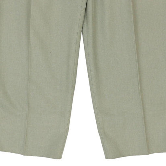 Vintage green Unbranded Trousers - mens 34" waist