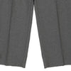 Vintage grey Unbranded Trousers - mens 34" waist