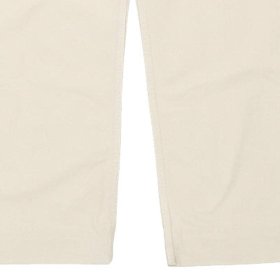 Vintage cream Carrera Trousers - mens 32" waist