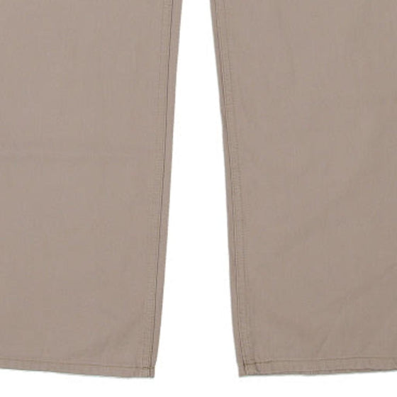 Vintage beige Carrera Trousers - mens 34" waist