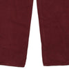 Vintage burgundy Carrera Trousers - mens 38" waist