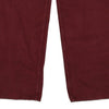 Vintage burgundy Carrera Trousers - mens 38" waist