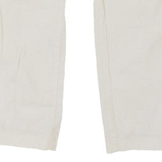 Vintage white Ralph Lauren Trousers - womens 27" waist