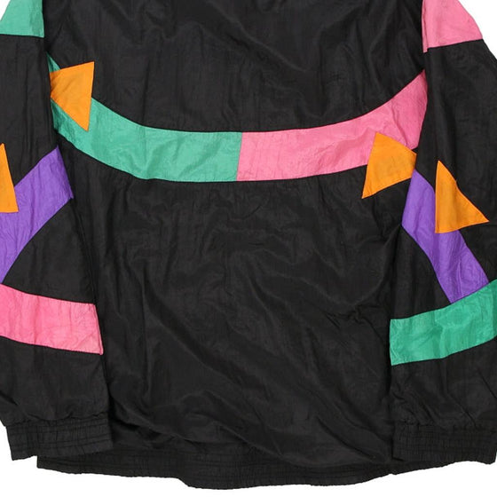 Vintage black 1980s Caslial Isle Windbreaker - womens large