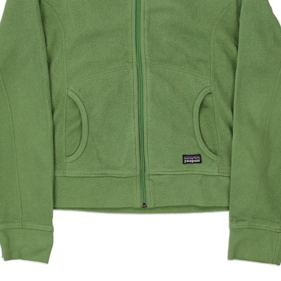 Vintage green Patagonia Fleece - womens small