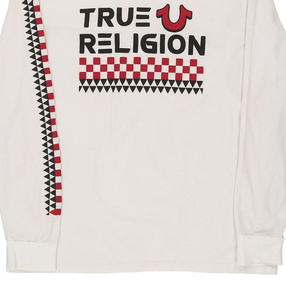 Vintage white True Religion Long Sleeve T-Shirt - mens large