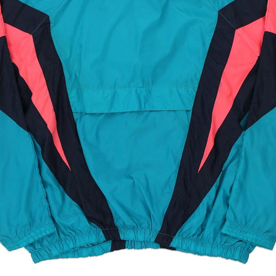 Vintage blue 1980s. Adidas Windbreaker - mens x-large