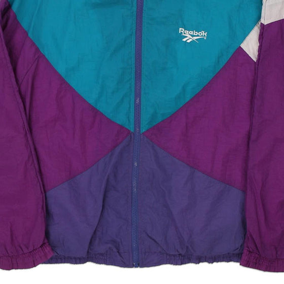 Vintage block colour 1980s Reebok Shell Jacket - womens x-large