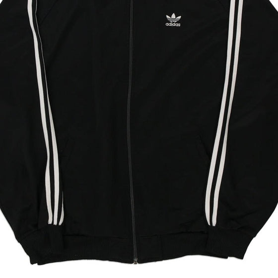 Vintage black Adidas Track Jacket - mens large