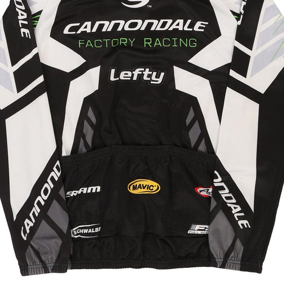 Vintage black Cannondale Zip Up - mens small