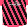 Pre-Loved pink M.B.Garage Zeus Football Shirt - mens medium