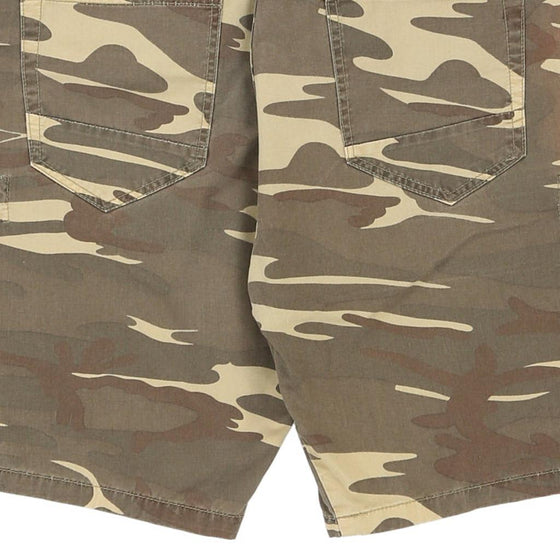 Vintage camo Pause Cargo Shorts - mens 37" waist