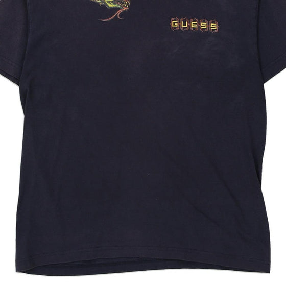 Vintage navy Guess T-Shirt - mens medium