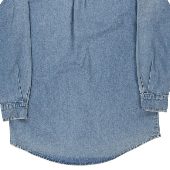 Vintage blue Dickies Denim Shirt - mens medium