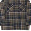 Vintage khaki Dickies Flannel Shirt - mens large