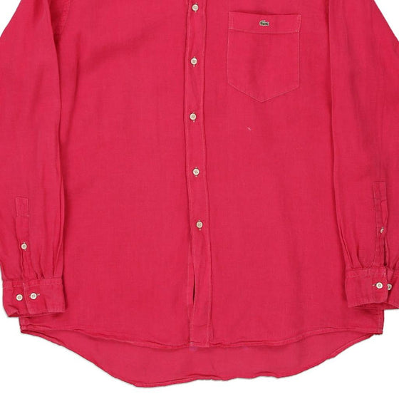 Vintage pink Lacoste Shirt - mens x-large