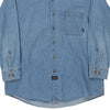 Vintage blue Dickies Denim Shirt - mens x-large