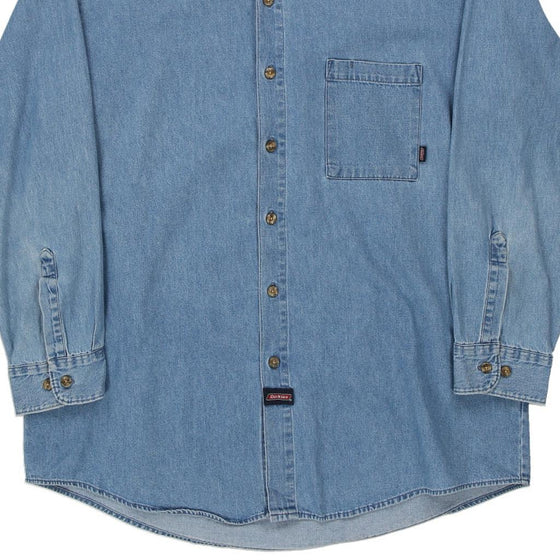 Vintage blue Dickies Denim Shirt - mens x-large